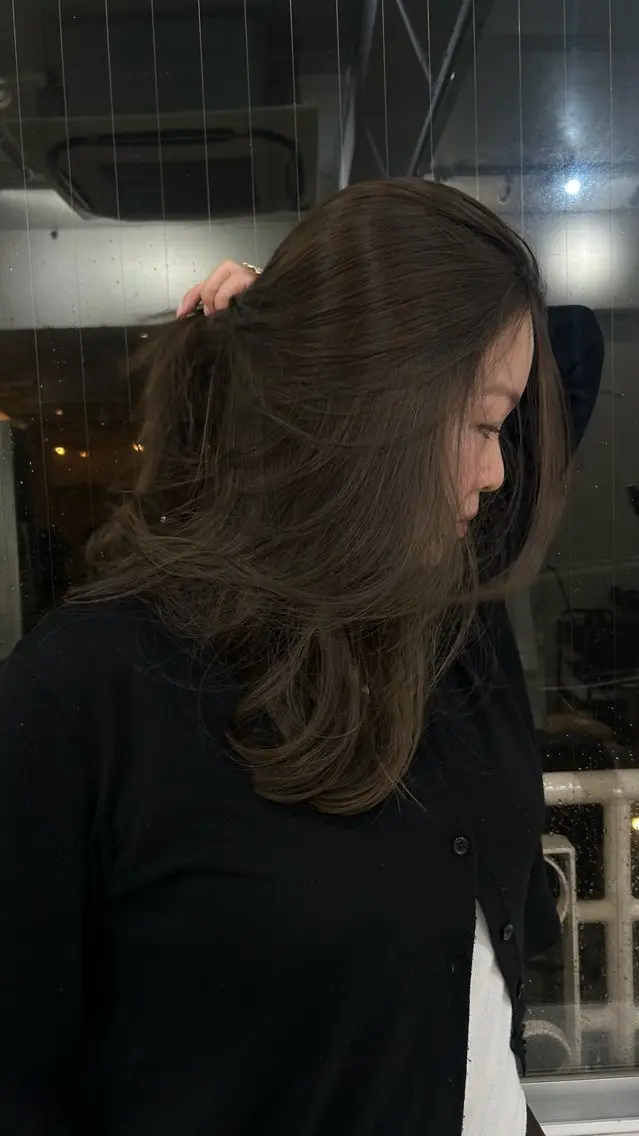 カラー ヘアカラー あやの/横浜/ ｶﾗｰﾓﾃﾞﾙ募集中のヘアスタイル
