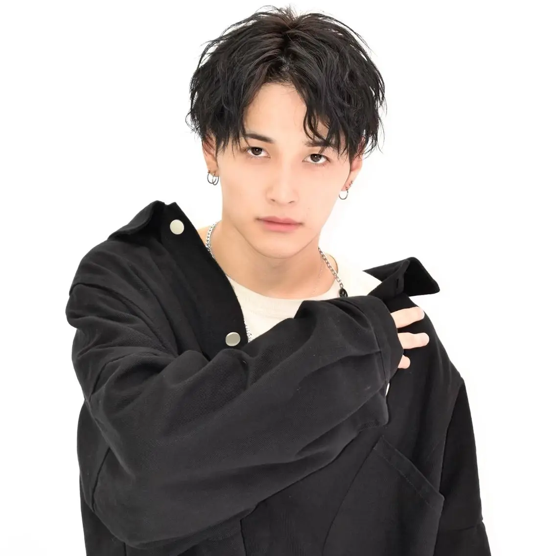 メンズ センターパート カット パーマ トリートメント ヘアセット メンズパーマの達人 KAITOのヘアスタイル