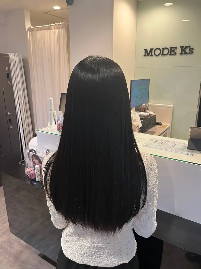 🌱ダメージレス🌱 縮毛矯正+髪質改善TRの写真
