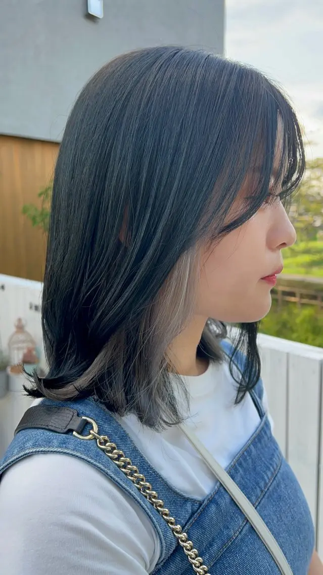 【新規・再来1回目限定🌟】カット✄﻿＋インナーケアブリーチ🍀の写真