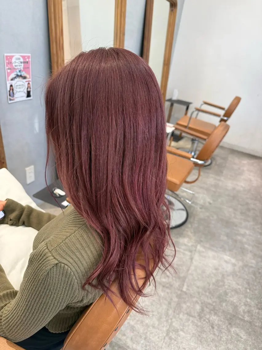 ロング カラー ヘアカラー 髪質改善🫧 yuzuhqのヘアスタイル