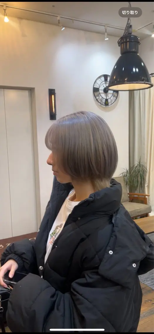 カラー ブリーチ ケアブリーチ ヘアカラー 東茉央/ブリーチ リタッチ🧸銀座のヘアスタイル