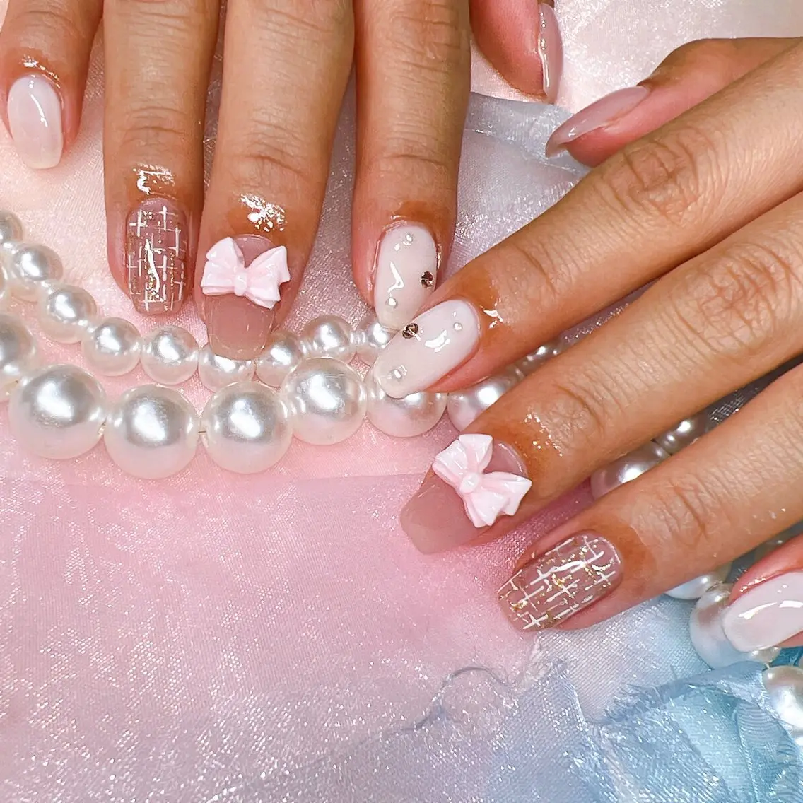 ネイル ワンホンネイル ハンドネイル NailSalon MAHINAのネイルデザイン