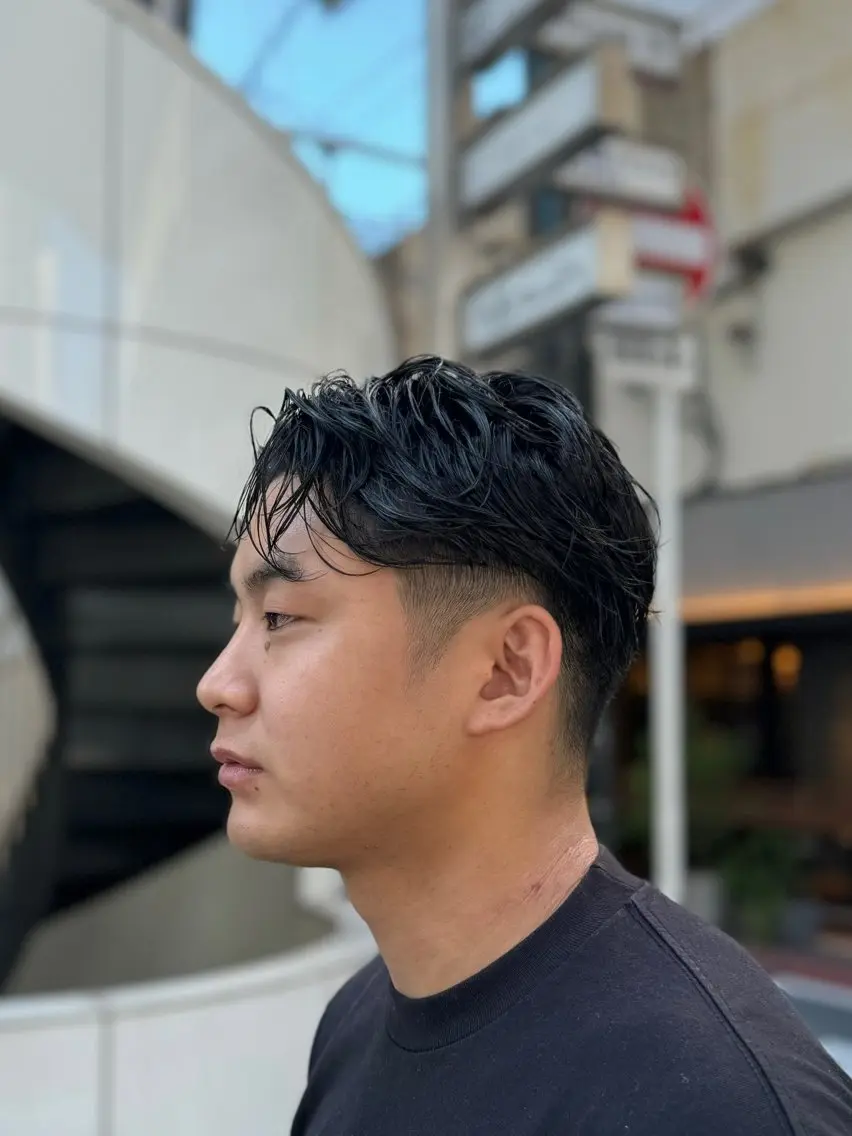 【全員OK】メンズカット＋パーマ＋トリートメント／質感補修¥11000の写真