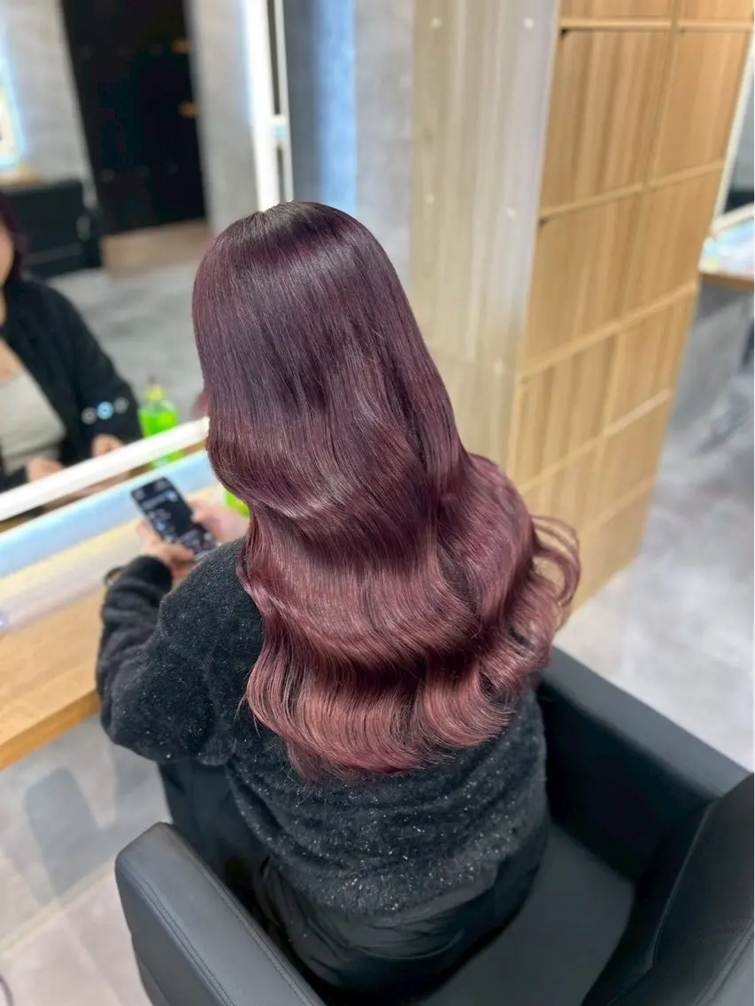 🥇人気No.1🥇ブリーチなしダブルカラー➕コテ巻き仕上げの写真