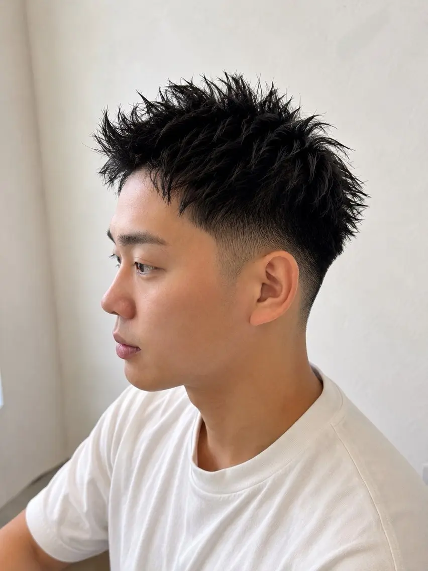 メンズ メンズ特化♪カット ＋パーマあおきいおりのヘアスタイル