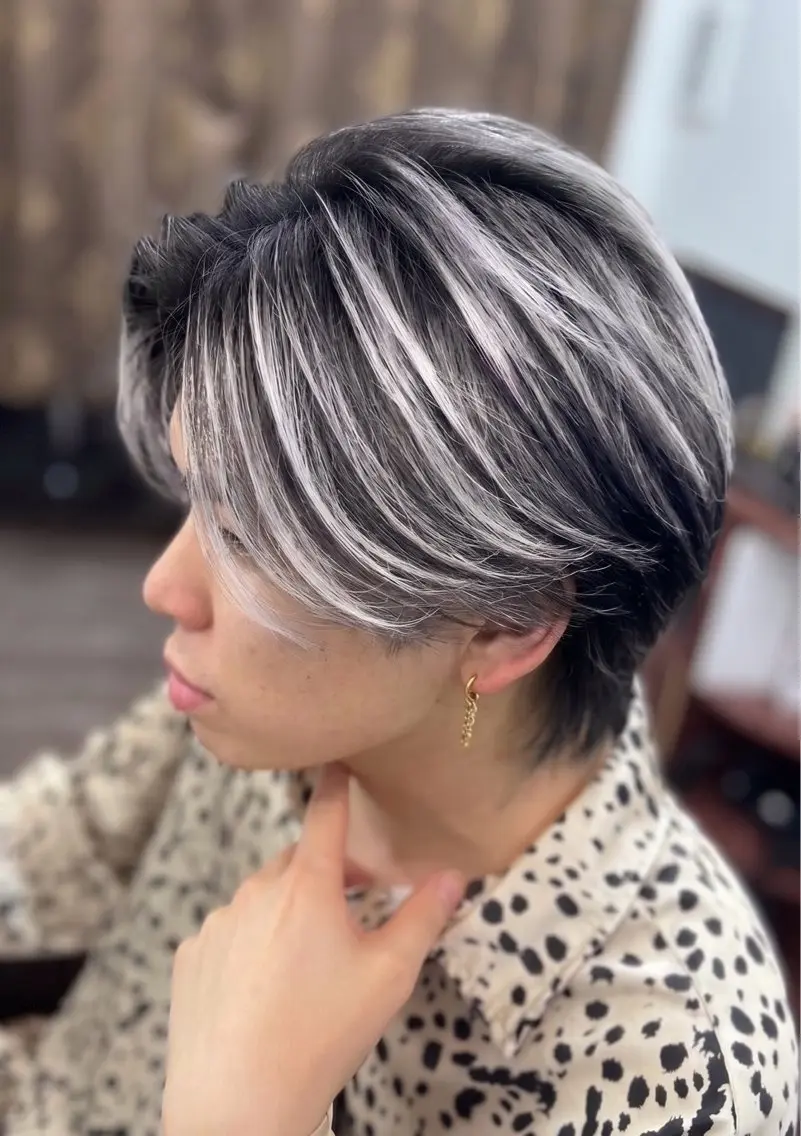 ショート カラー メンズ 新宿24時間美容室✨ ノーラスナブのその他イメージ