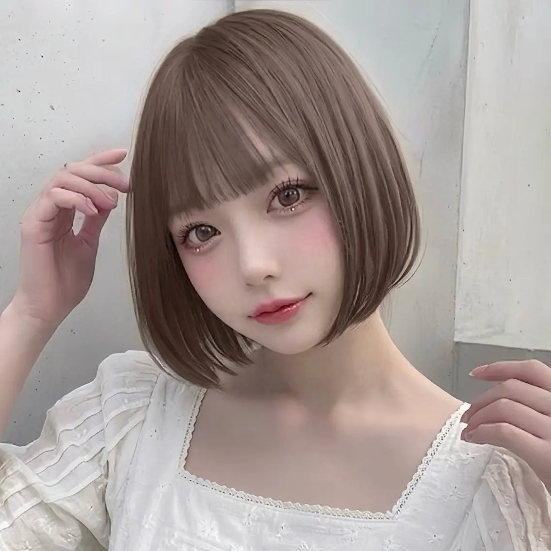 【うる艶ボブ🌟】似合わせボブカット＋艶カラー＋艶3stepトリートメント★の写真