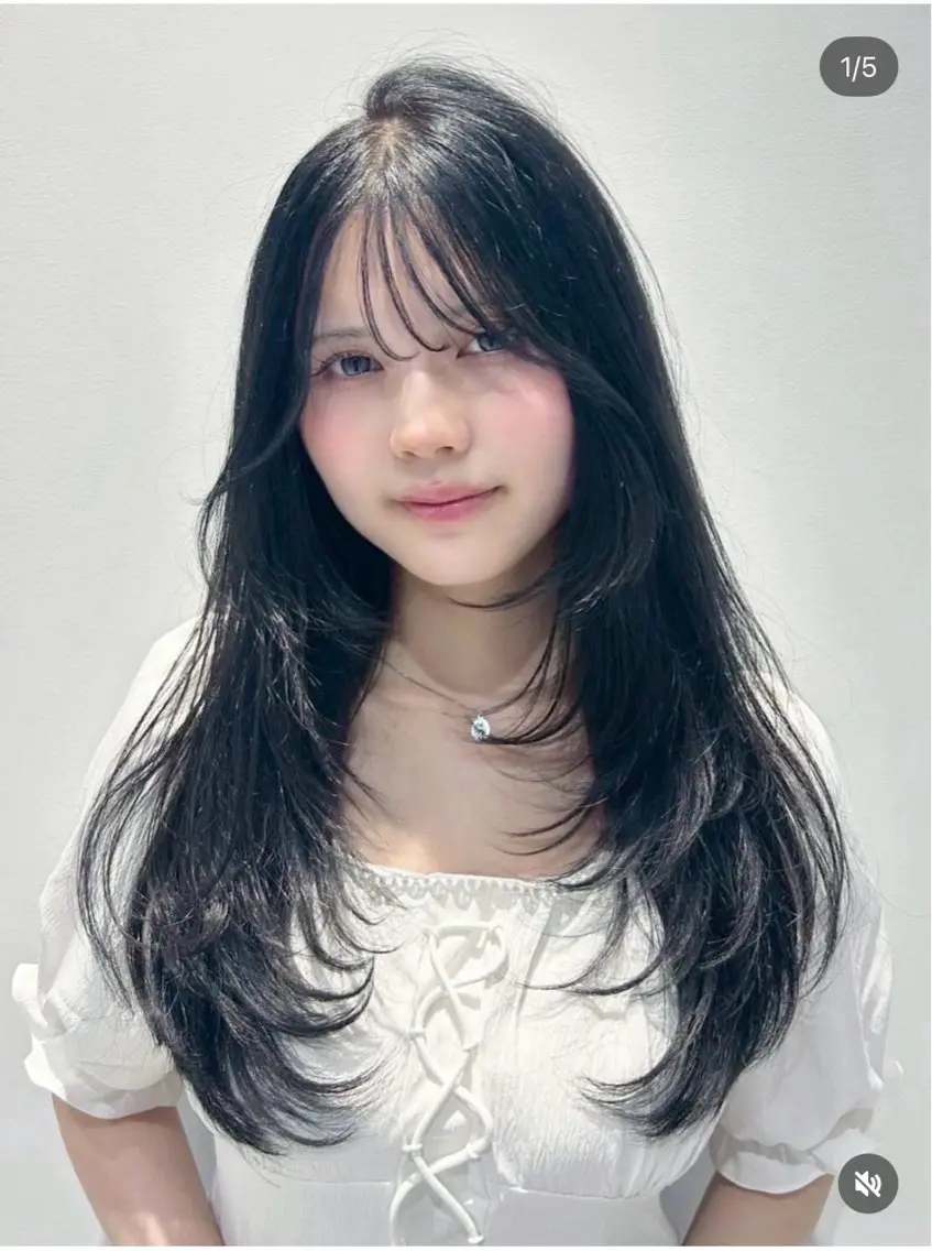 【🩶 🇰🇷韓国レイヤーカット 🐈‍⬛🇰🇷🩶】今っぽトレンドhair🪄✧*｡似合わせstyling🖤ᩚの写真