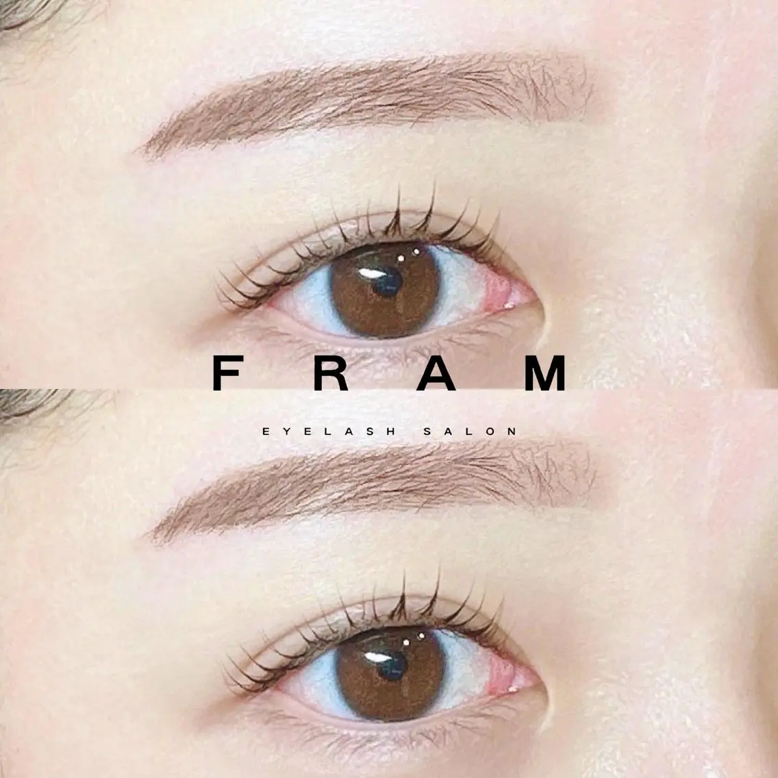マツエク・マツパ アイブロウ FRAM STAFFのマツエク・マツパデザイン