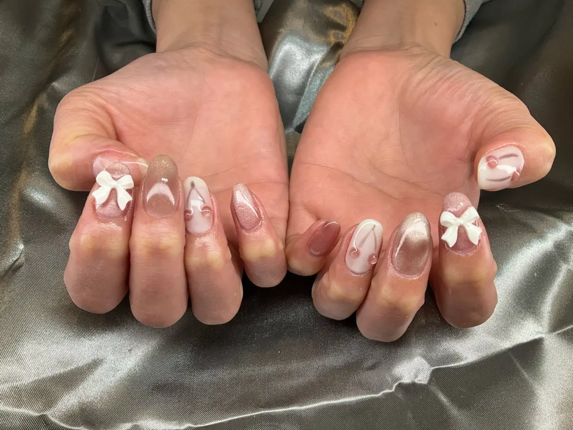 ネイル ハンドネイル Lilynail_ _Hikaruのネイルデザイン
