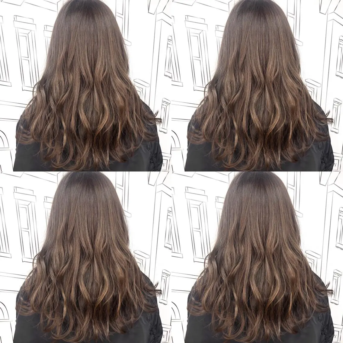 セミロング カラー アッシュ ラベンダーカラー ラベンダーアッシュ TOMOKA 艶髪/髪質改善🫧のヘアスタイル