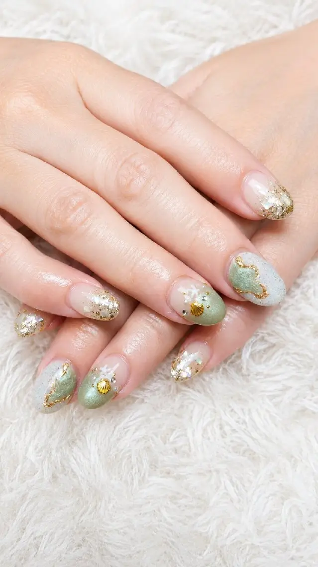 ネイル ハンドネイル Whitebase nailのネイルデザイン