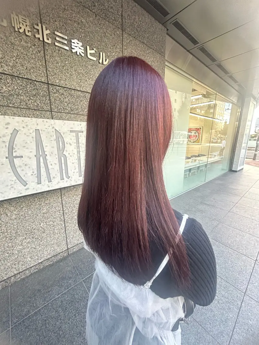 ロング カラー ‎ 𝐑𝐈𝐎ྀིのヘアスタイル