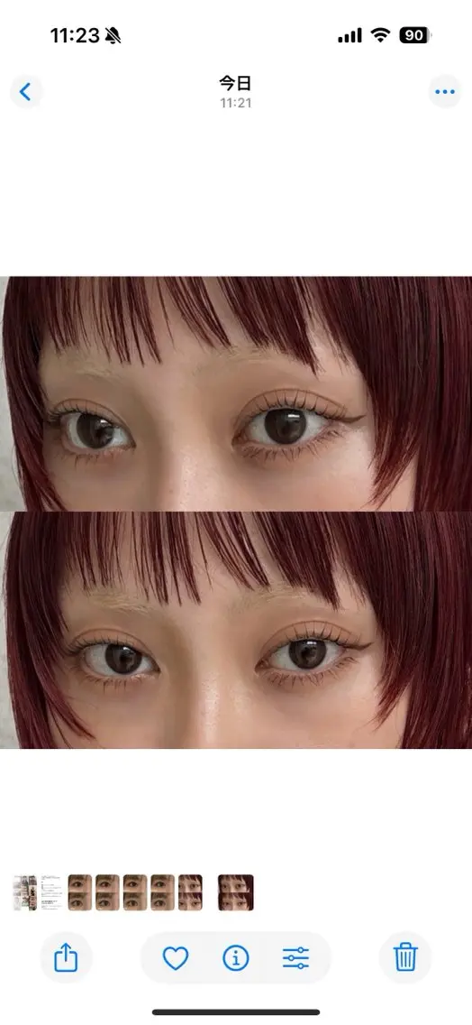 マツエク・マツパ Zoey eye. キノマナのマツエク・マツパデザイン