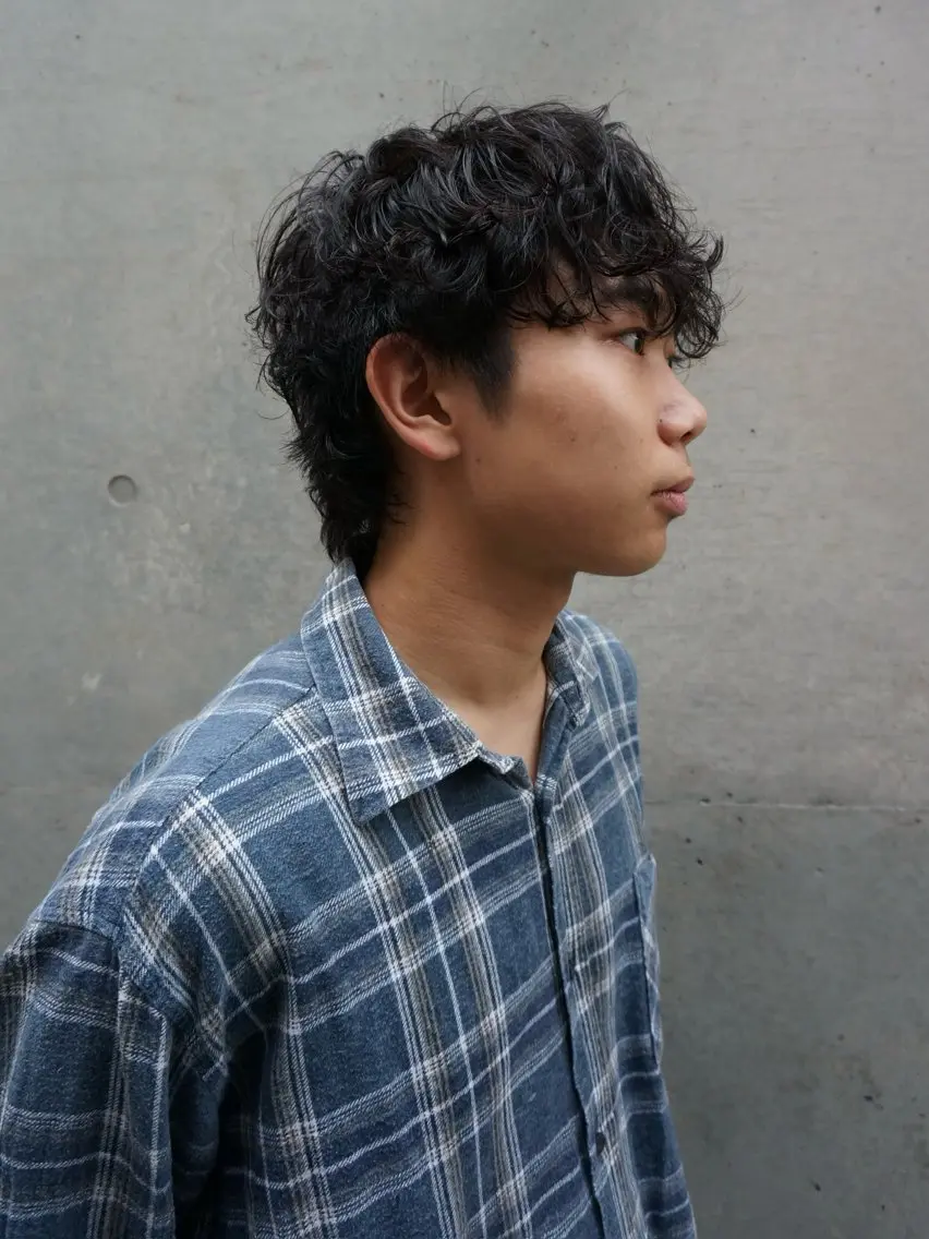 【初回限定】メンズカット&パーマ🔥フェザーパーマ/ニュアンスパーマ/ツイスト/スパイラル/フェザーショートの写真