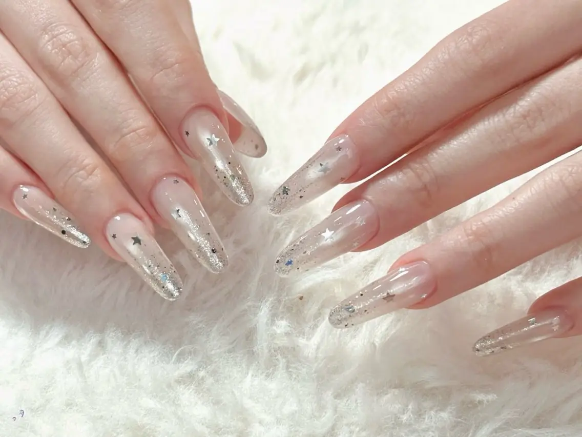 ネイル ハンドネイル GreenNail salonパラジェルのネイルデザイン