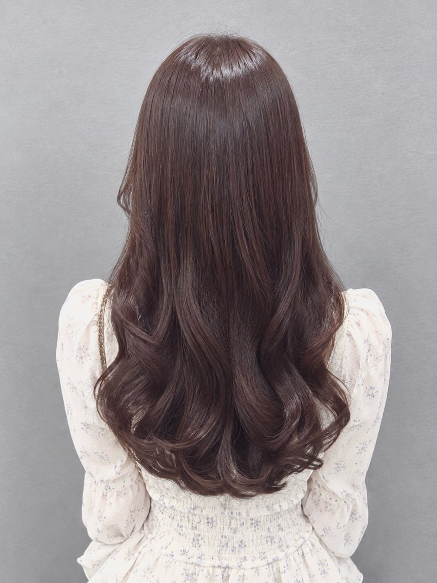 ロング カラー ヘアカラー トリートメント girly上品ヘア 🎀／ベージュikuのヘアスタイル