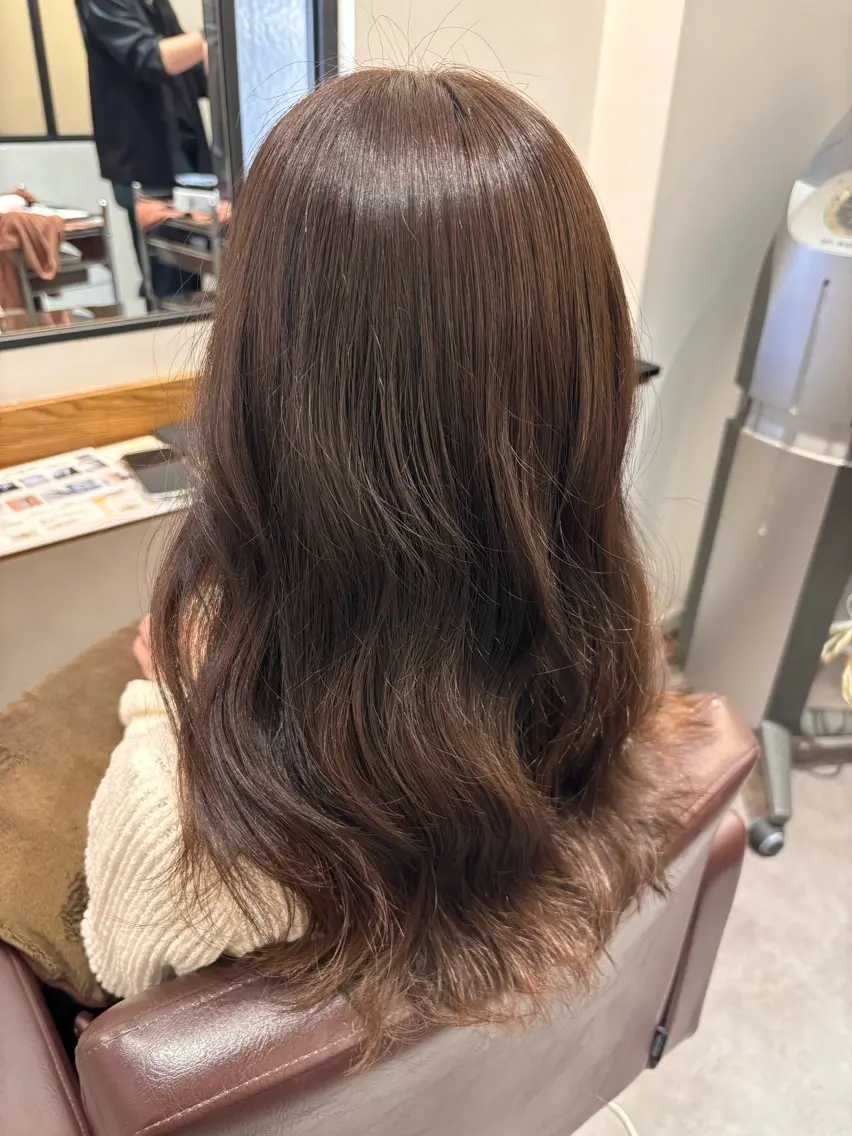 セミロング カット ヘアカラー 艶カラー💎 / Ayakaのヘアスタイル