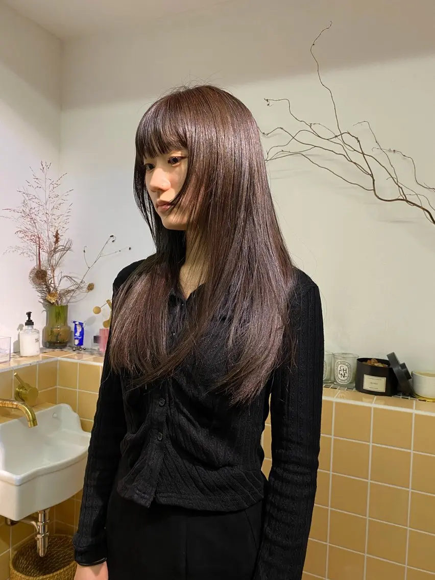 カラー ヘアカラー iroha/ n.w.h🎀のヘアスタイル