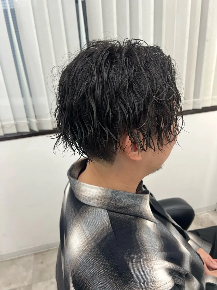 ショート パーマ メンズ Uno. 本気で ヘアに悩む方へ✨のヘアスタイル