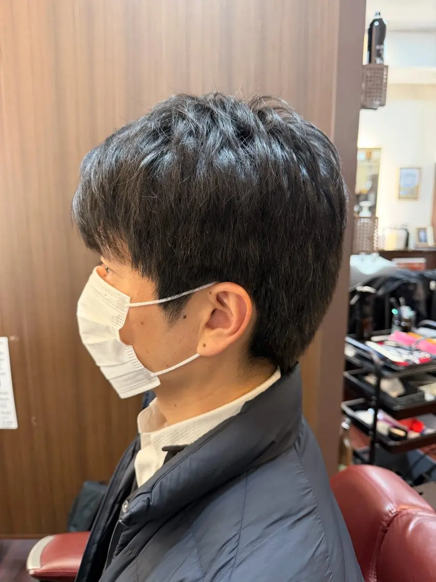 メンズ 糸山 仁のヘアスタイル