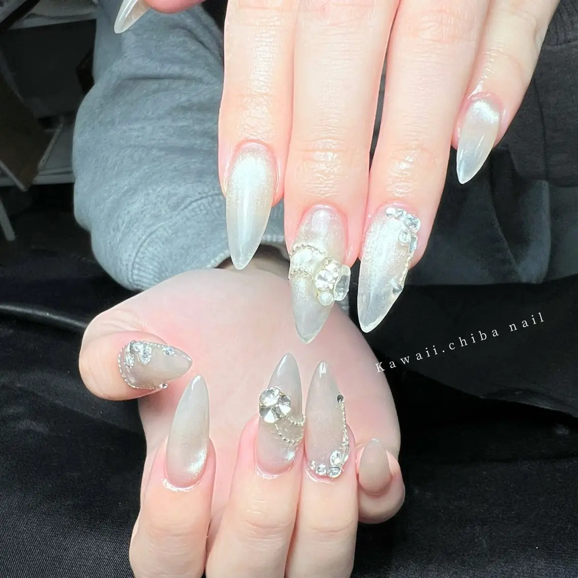 ネイル 韓国ネイル ワンホンネイル Kawaii _Nailのネイルデザイン