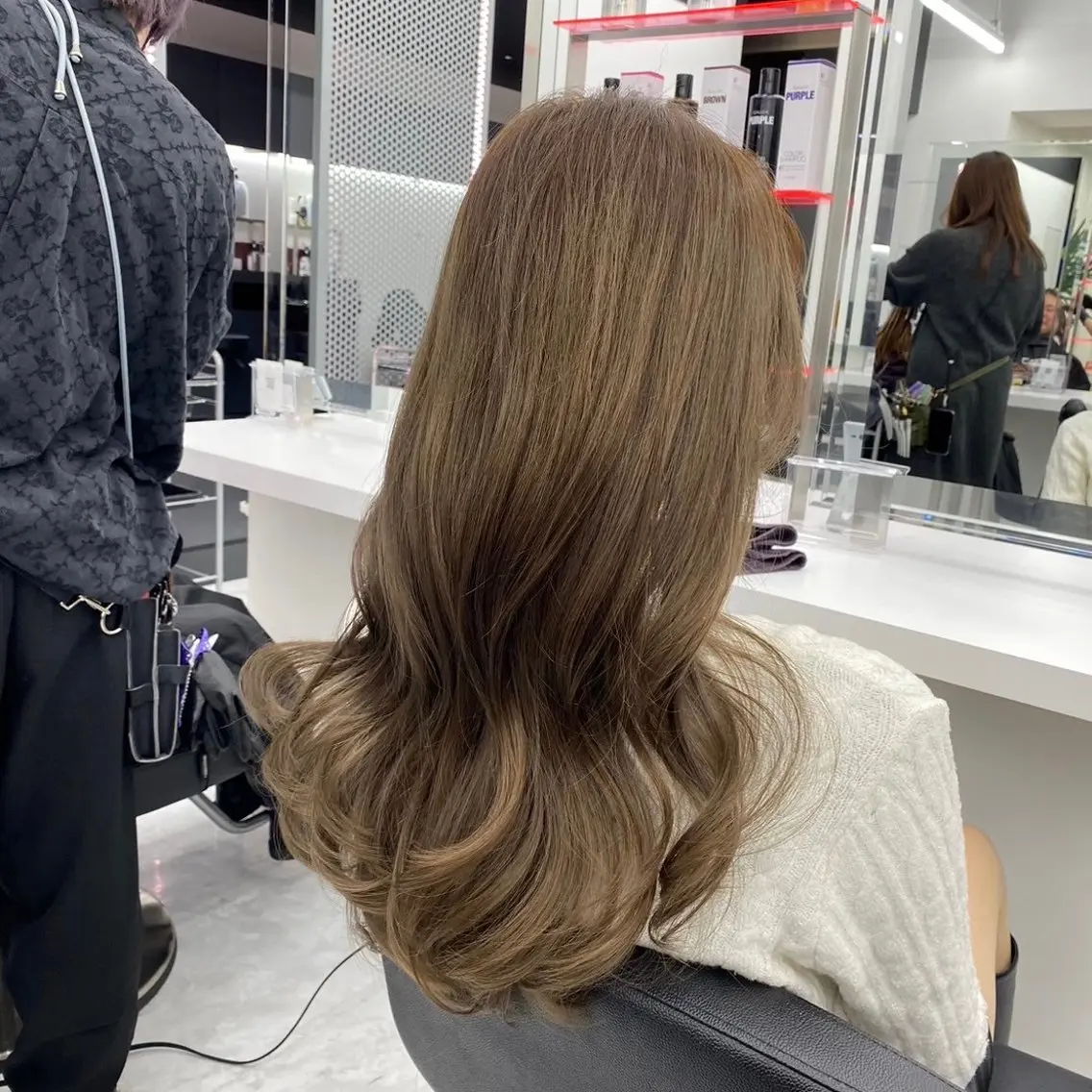 ロング ヘアアレンジ 🫧ハイトーン/ 髪質改善/ヒナタ🫧のヘアスタイル