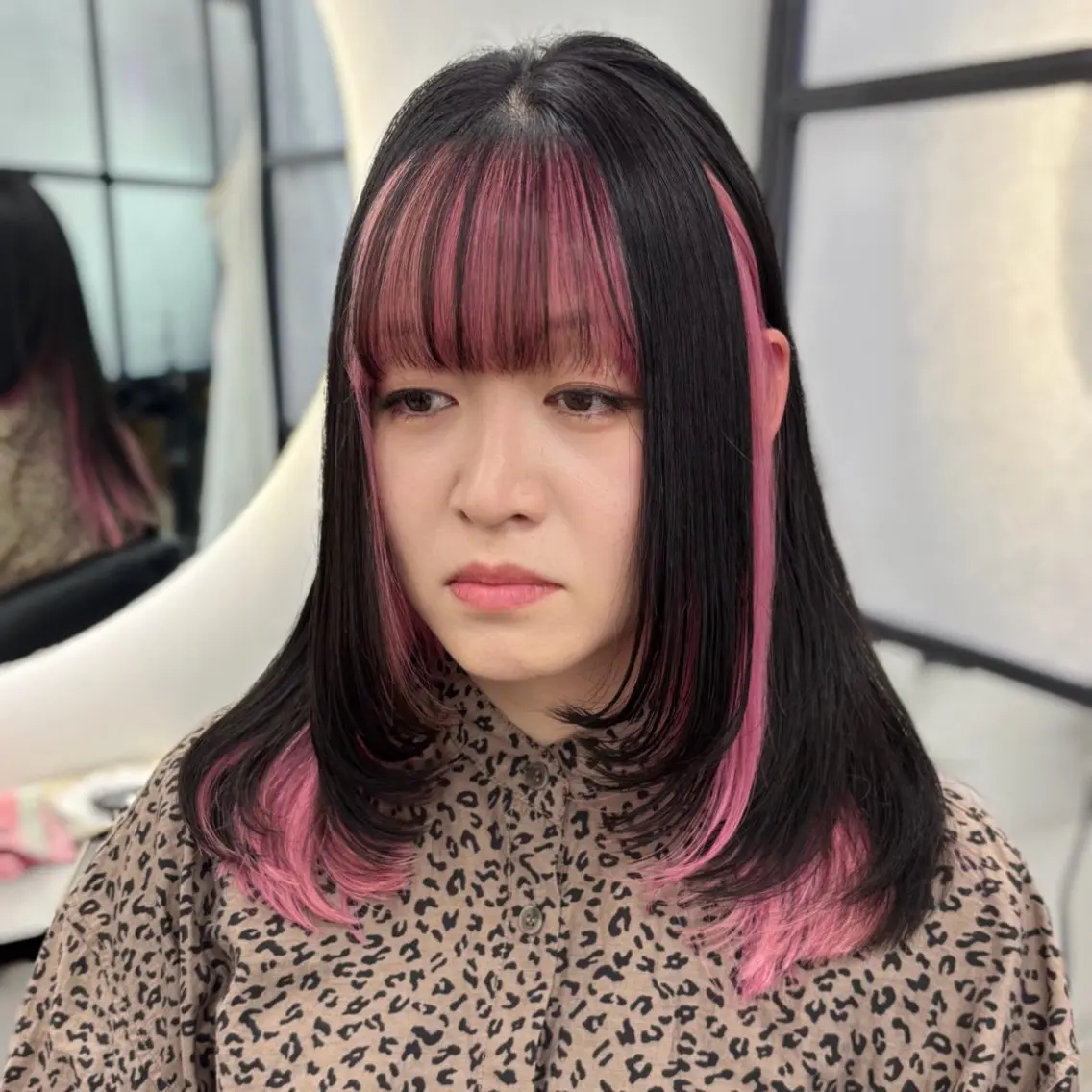 ロング カラー ヘアカラー Ren. 🦋デザインカラーのヘアスタイル