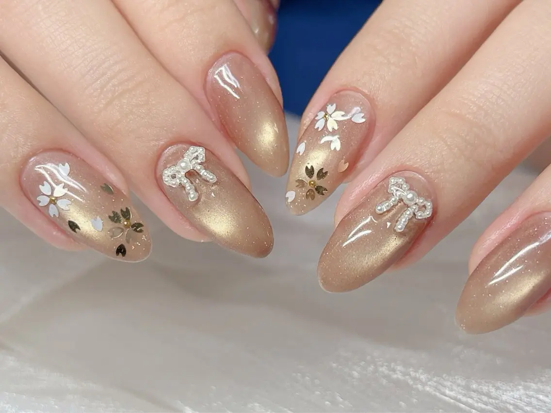 ネイル マグネットネイル 持ち込み Nail •Head スパFortunaのネイルデザイン