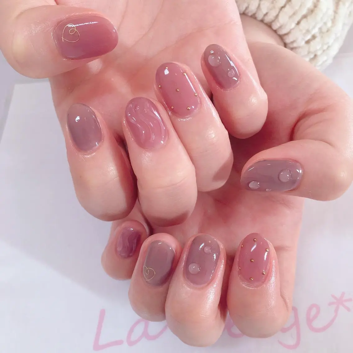 ネイル La neige* yuki 🐩🌙のネイルデザイン
