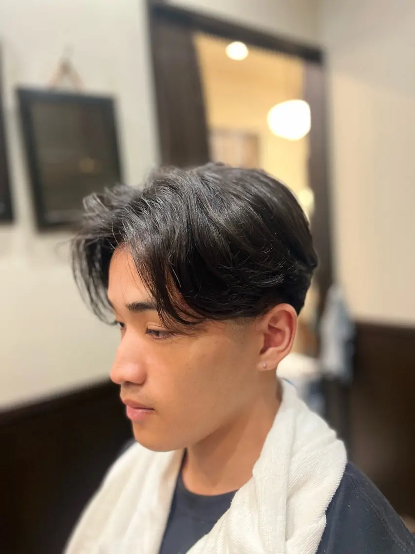 セミロング 北川和歩 /メンズカットのヘアスタイル