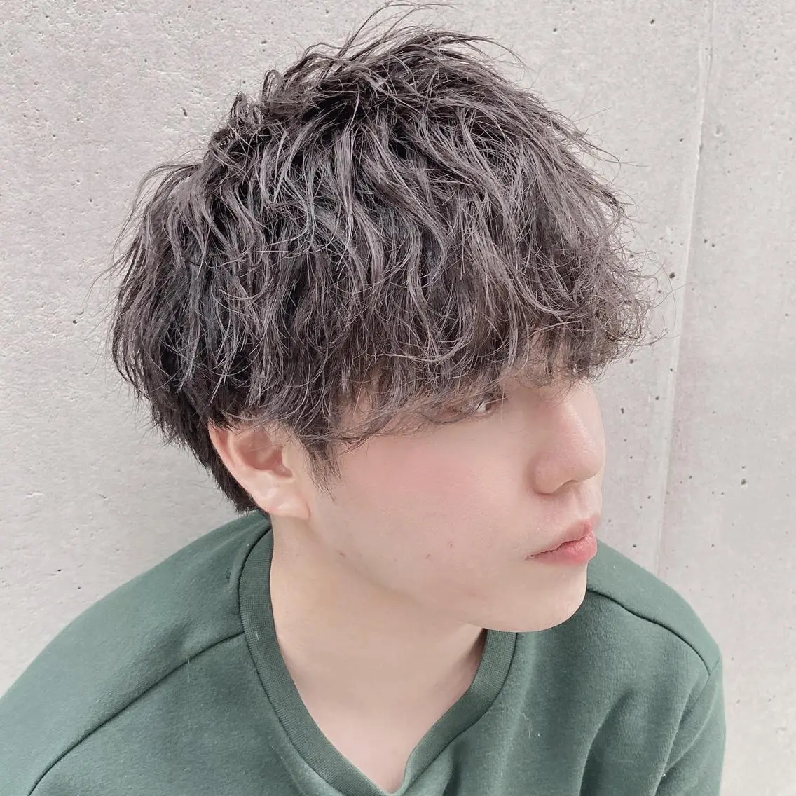 パーマ メンズ メンズパーマ メンズ縮毛矯正 ♠️店長下平隼人のヘアスタイル