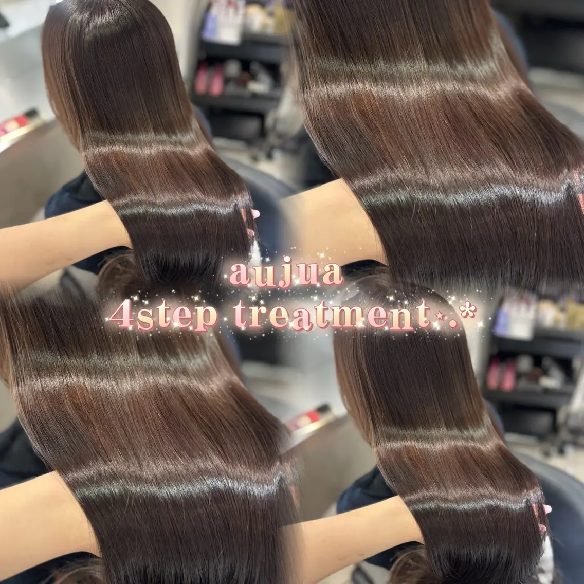 ロング トリートメント レイヤー/ハイトーン 🤍reina🤍のヘアスタイル