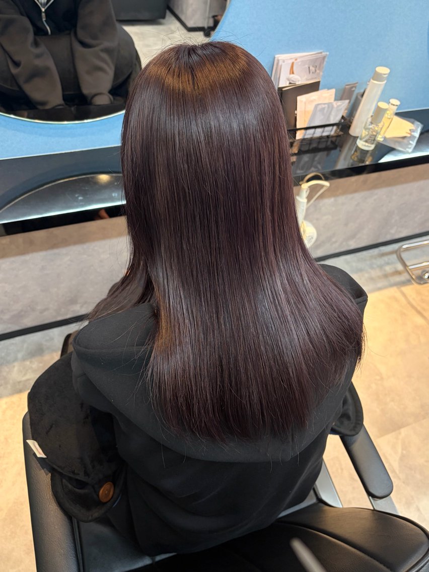 ロング カラー ヘアカラー トリートメント カラーモデル募集✨ IbukIのヘアスタイル