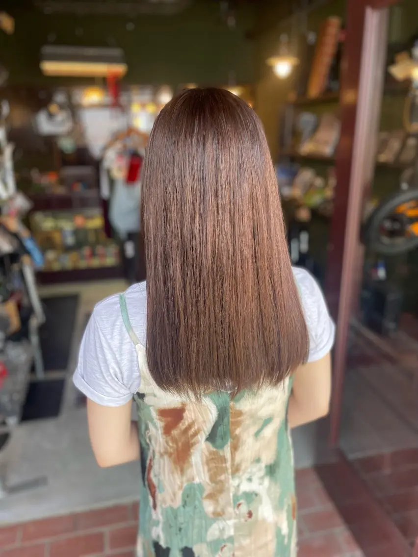 セミロング カラー カット ヘアカラー トリートメント PATH-hair. storeのヘアスタイル