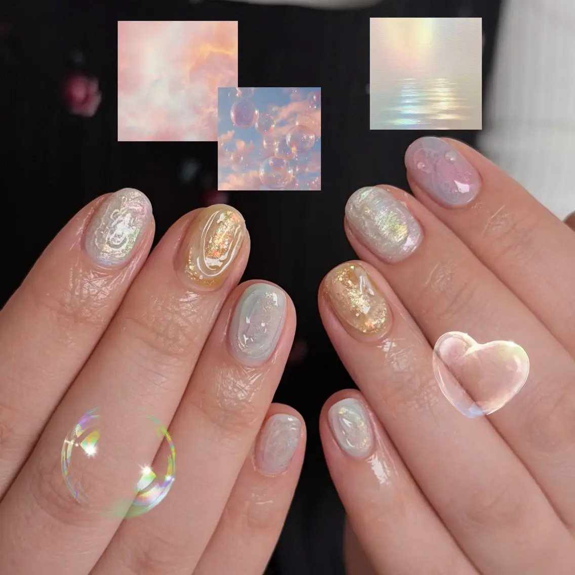 ネイル ハンドネイル 🎀フェイ フェイ🫧💗のネイルデザイン