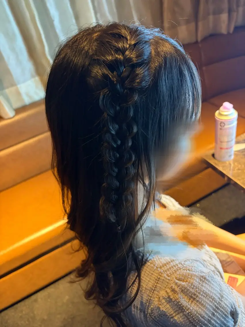 ヘアアレンジ ヘアセット 武田 美来のヘアスタイル