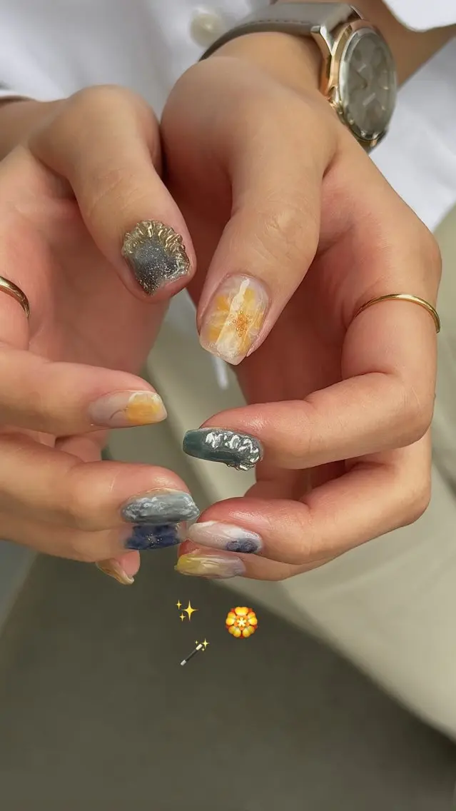 ネイル ハンドネイル フットネイル Nailsalon Fave/Rinaのネイルデザイン