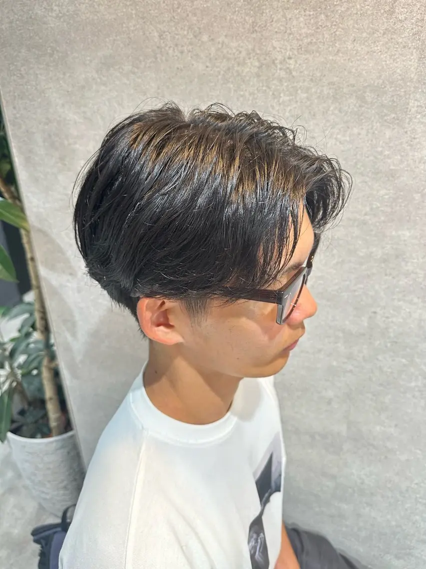 パーマ メンズ メンズ韓国風 学生（メンズ向け） 学生 🔥 メンズ 特化🔥RAIのヘアスタイル