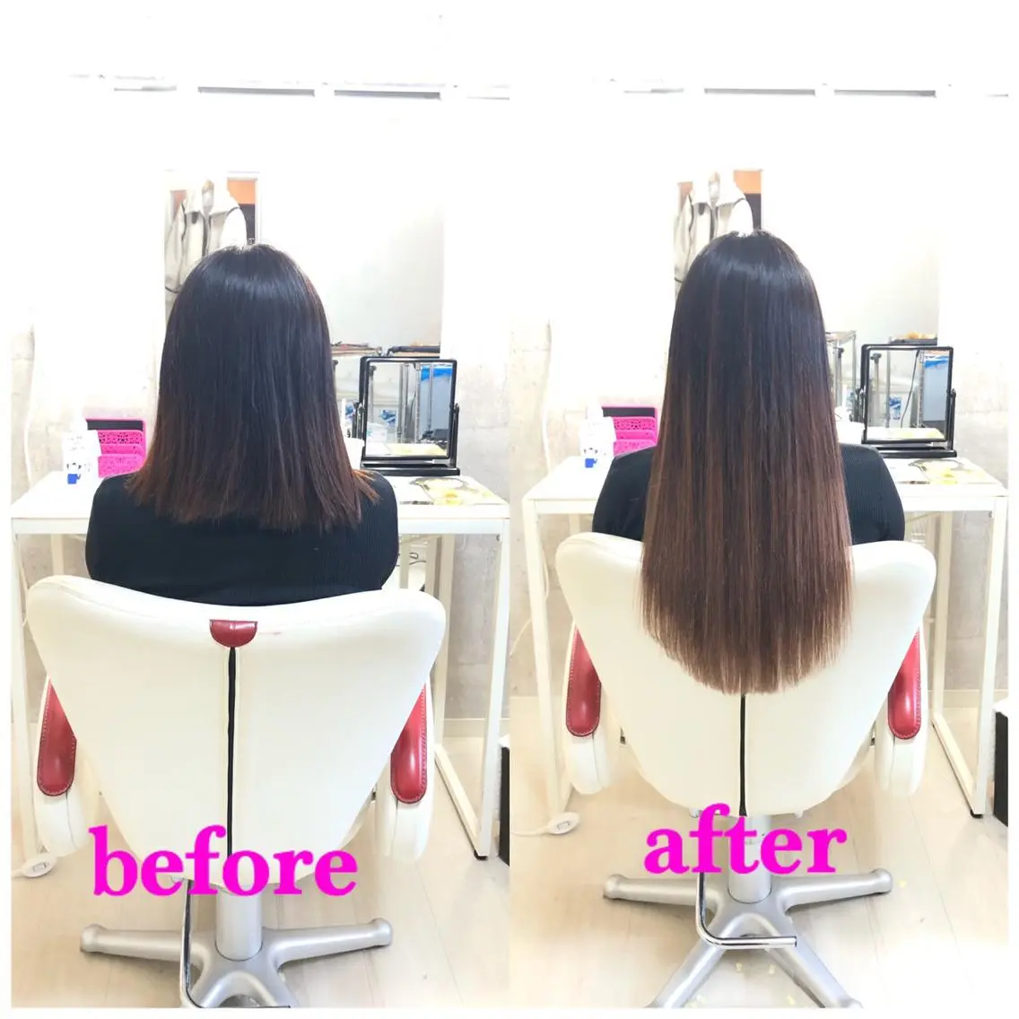 ロング エクステ 🌸ドレスアップ 心斎橋店🌸のヘアスタイル