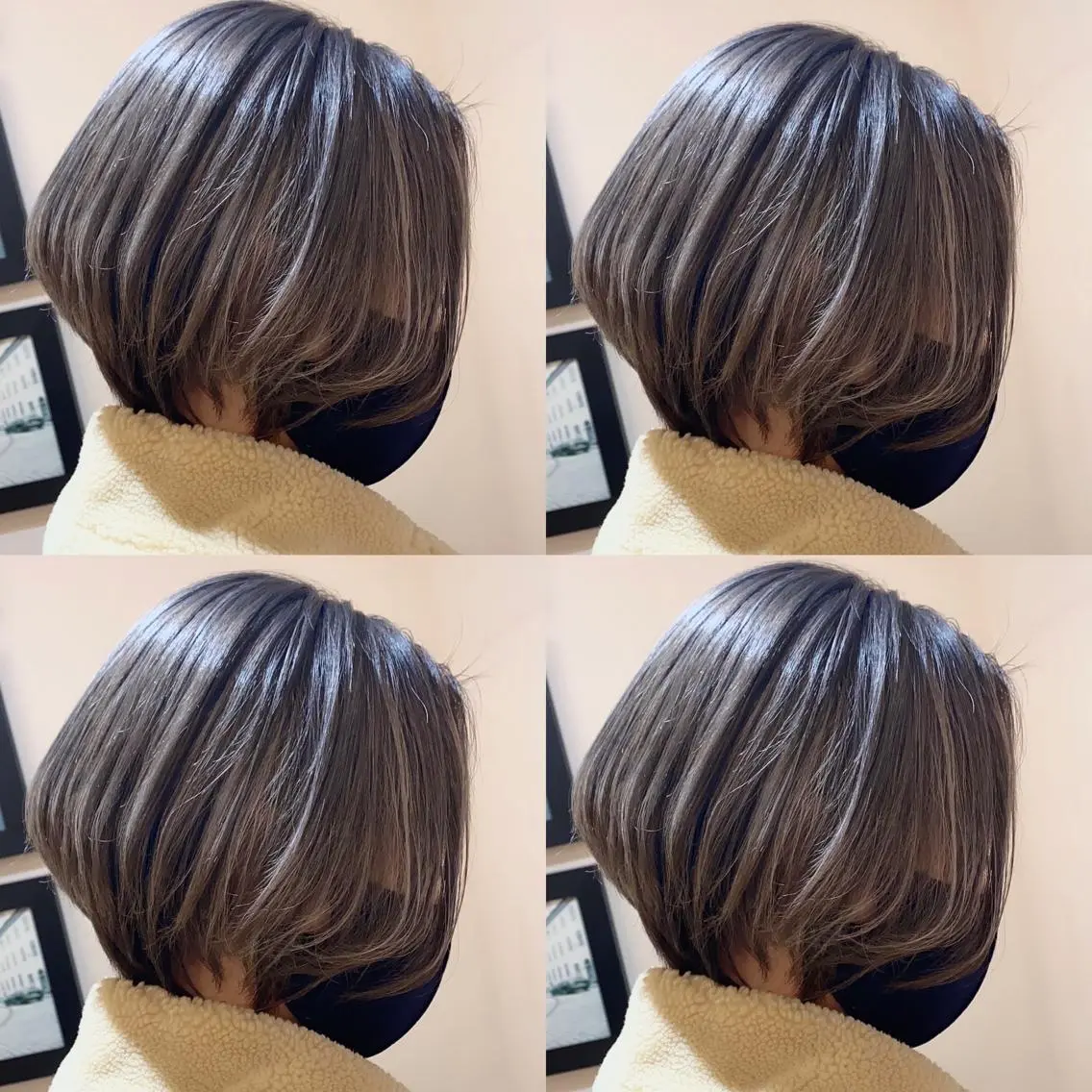 ショート カラー レイヤーカット×髪質 改善💎HARUKAのヘアスタイル