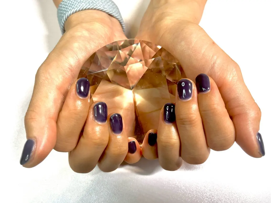 ネイル アートネイル ニュアンスネイル オフィスネイル ワンカラーネイル シンプルネイル ハンドネイル プライベートサロン N's Nailのネイルデザイン
