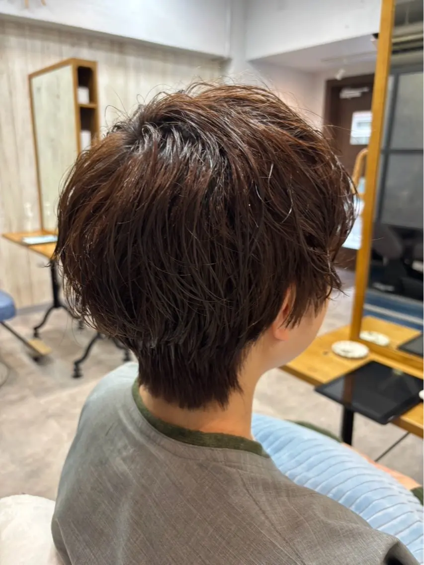 【カット➕3STEPトリートメント】💚ショート限定似合わせカット💚※ミルボンID、口コミ必須⚠︎の写真