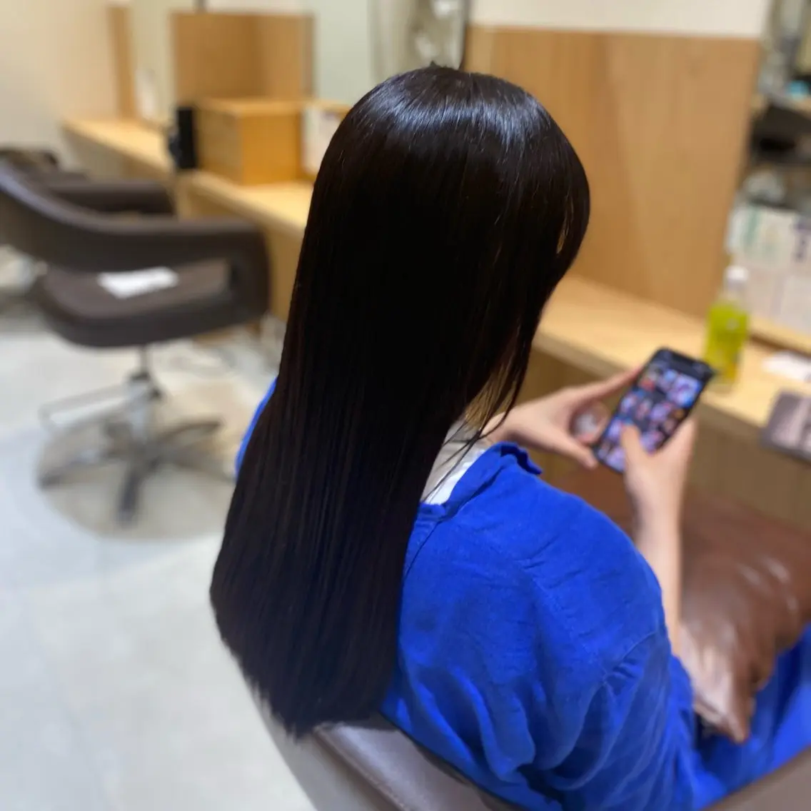 ロング カラー 透明感カラー UNIX manakaのヘアスタイル