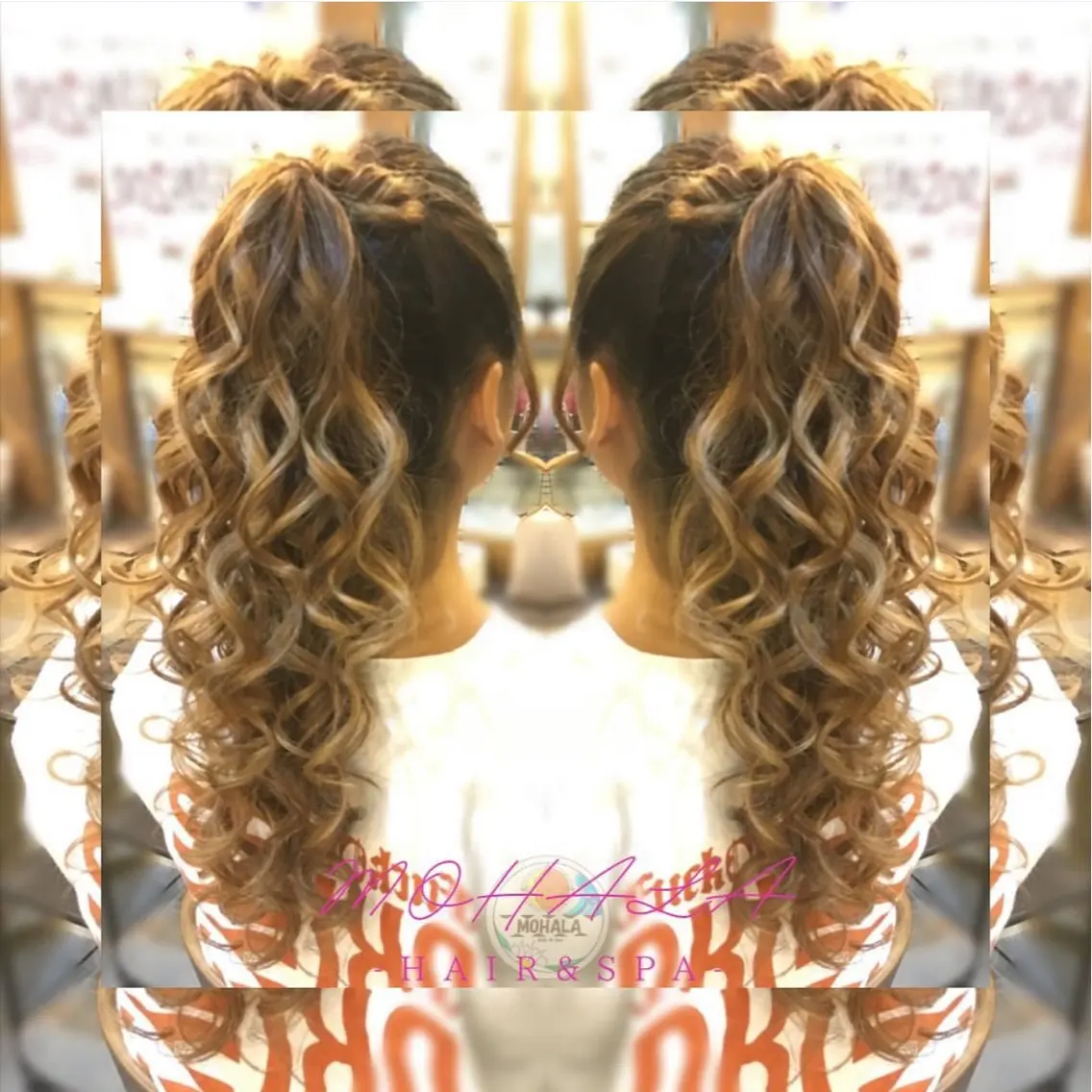 ロング ヘアアレンジ ポニーテール Yamauchi natsumiのヘアスタイル