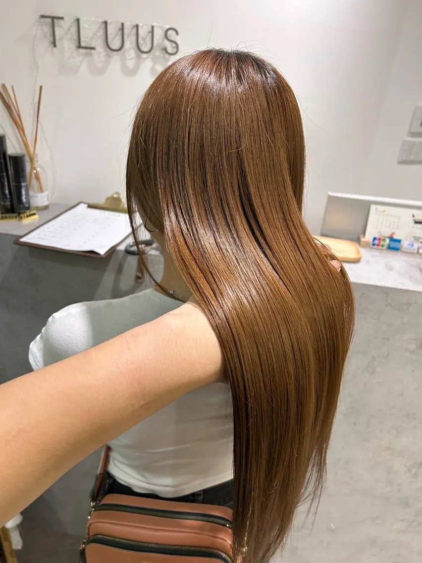 ロング TLUUS/大阪梅田 ボブ ショート✨️蓮のヘアスタイル