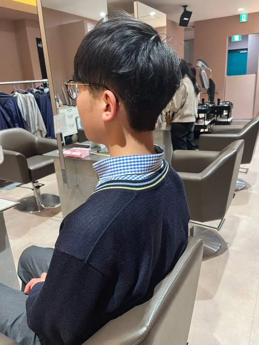 ショート メンズ マッシュ 坂本 翔のヘアスタイル