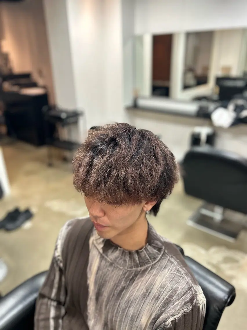 カラー ブリーチ ブリーチなしカラー 【メンズ限定】金子 禅🚹のヘアスタイル