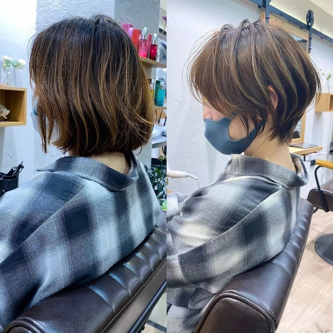 ショート 銀座/大人ショート /絶壁解消/若狭真央のヘアスタイル